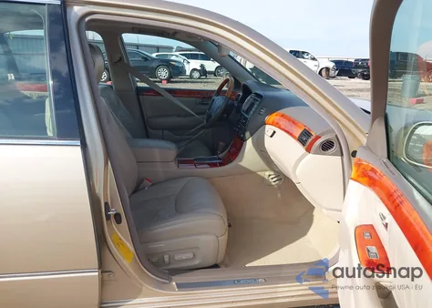 2002 Lexus Ls 430 from USA, damaged, VIN JTHBN30F820088054